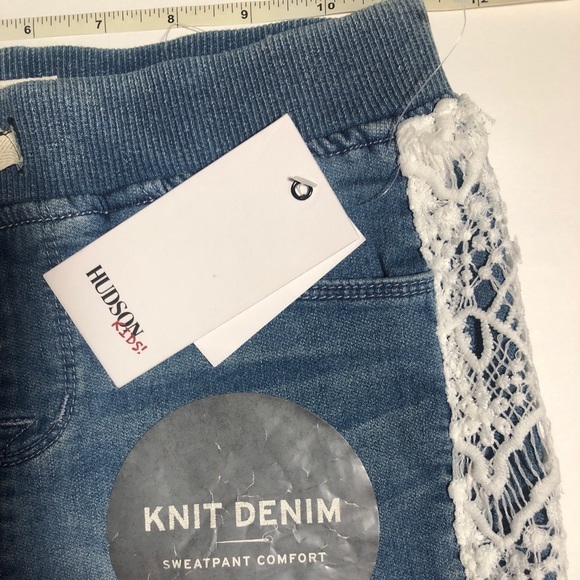 HUDSON Jeans Hudson Kids La La Knit Shorts Size L - Picture 4 of 9